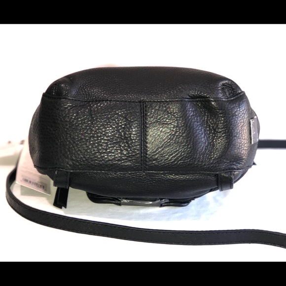 KOOBA Mini Jonnie Black Leather Crossbody Bag - Picture 3 of 8